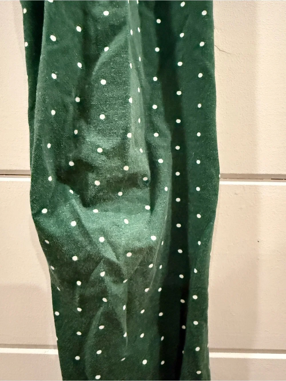 Green and White Gingham Tunic with matching Leggings